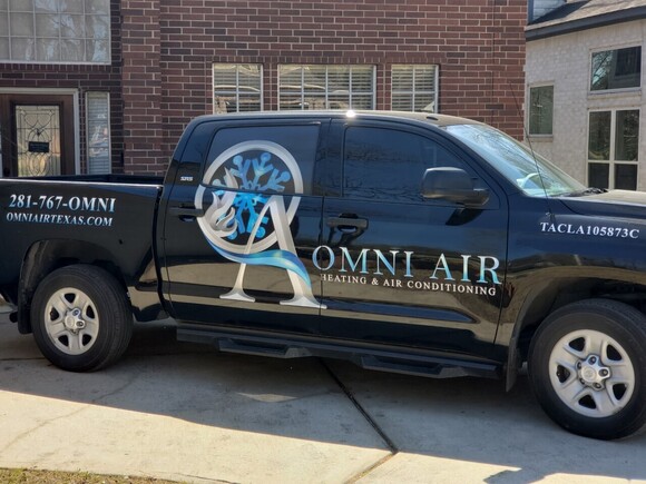 HVAC Truck - Contact The Innovative HVAC Company in Montgomery, TX